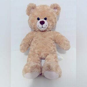 Build-A-Bear Tan and White Stuffed Animal